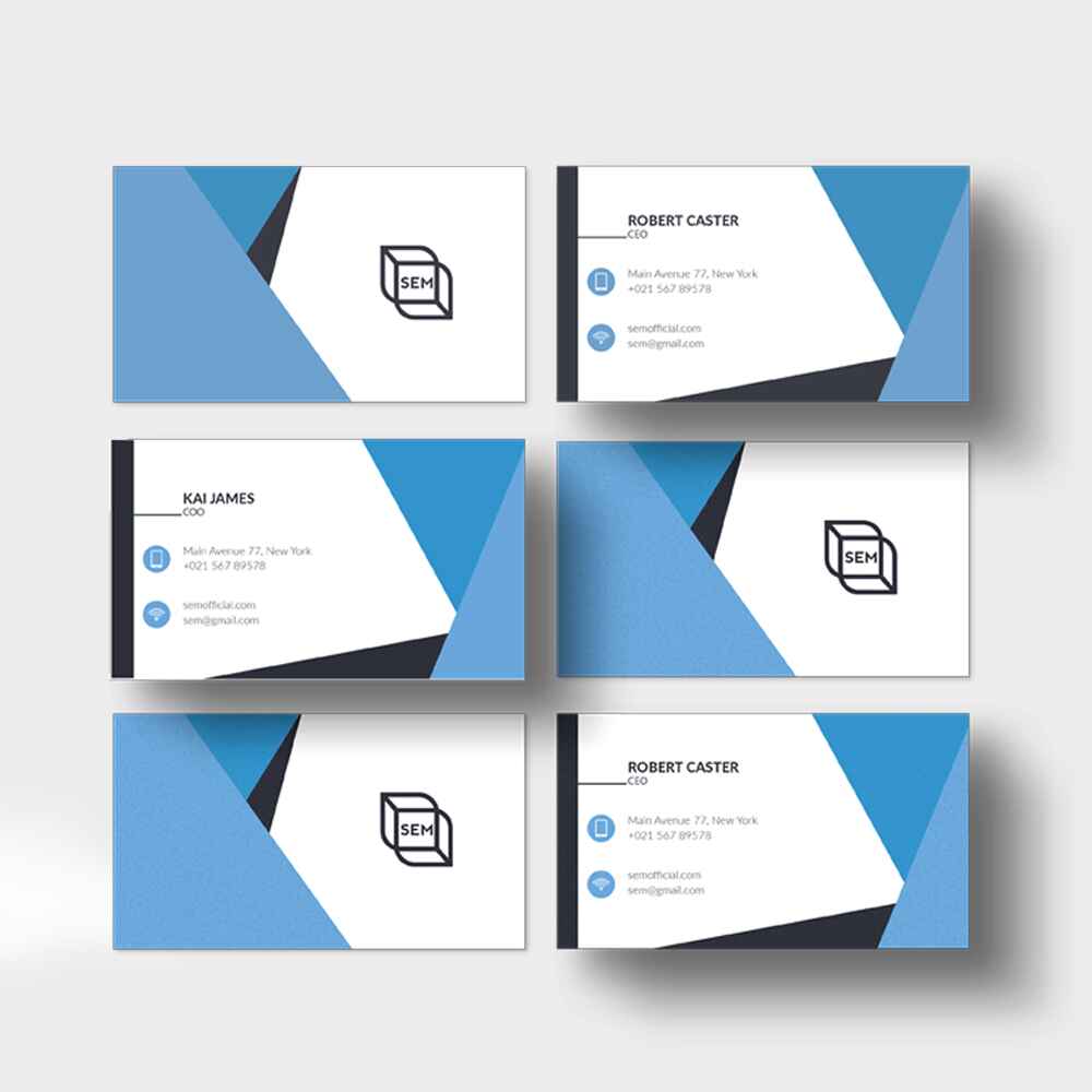 Multi Name Business Cards Printing, business cards in UK